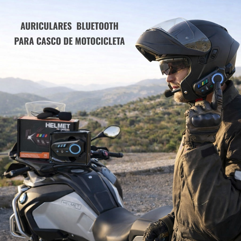 Intercomunicador para casco
